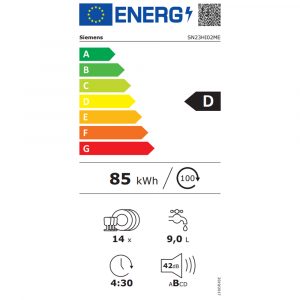 May rua bat doc lap Siemens SN23HI02ME iQ300 11 Gia Dụng Đức Sài Gòn