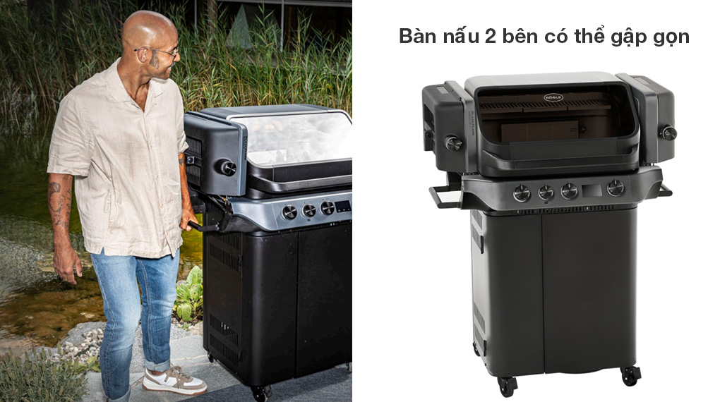 Bếp nướng BBQ Rösle 251062 Gasgrill Blazeflame Master 3 30mbar-Bàn nấu gấp gọn tiện lợi Bếp nướng BBQ Rösle 251062 Gasgrill Blazeflame Master 3 30mbar-Bàn nấu gấp gọn tiện lợi