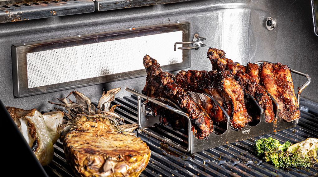 Bếp nướng BBQ Rösle 251062 Gasgrill Blazeflame Master 3 30mbar-Nướng đa dạng nhiều thực phẩm Bếp nướng BBQ Rösle 251062 Gasgrill Blazeflame Master 3 30mbar-Nướng đa dạng nhiều thực phẩm