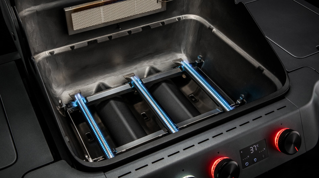 Bếp nướng BBQ Rösle 251062 Gasgrill Blazeflame Master 3 30mbar-Trang bị 3 đầu đốt chính Bếp nướng BBQ Rösle 251062 Gasgrill Blazeflame Master 3 30mbar-Trang bị 3 đầu đốt chính