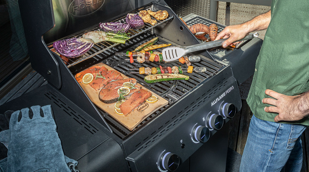 Bếp nướng gas Rösle ALLFLAME Peer 3 13500 W-Công suất 13500 W