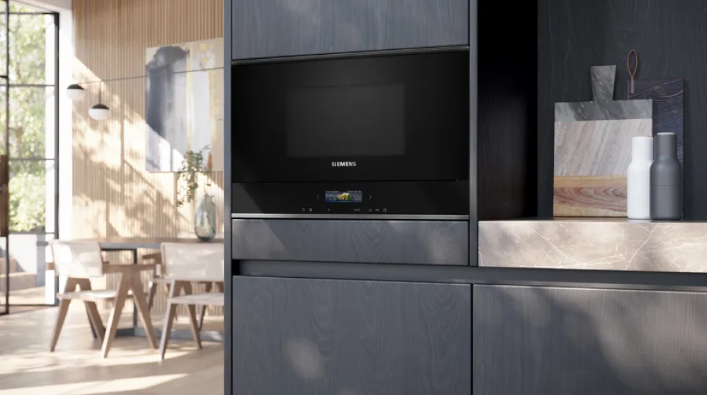 Lò vi sóng kèm nướng Siemens BF732 iQ700 âm tủ