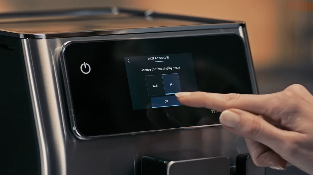 Máy pha cafe tự động WMF CP813D10 Perfection 660-Bảng điều khiển cảm ứng dễ thao tác Máy pha cafe tự động WMF CP813D10 Perfection 660-Bảng điều khiển cảm ứng dễ thao tác