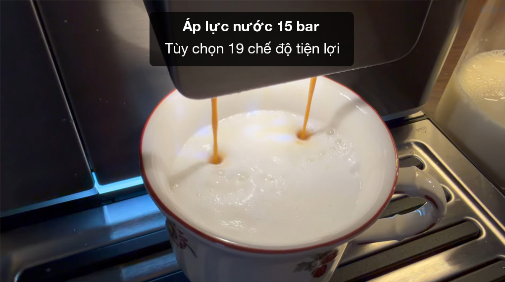 Máy pha cafe tự động WMF CP813D10 Perfection 660-Áp lực nước 15 bar Máy pha cafe tự động WMF CP813D10 Perfection 660-Áp lực nước 15 bar
