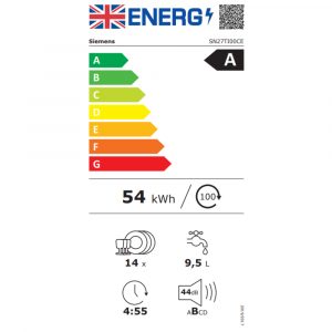 may rua bat doc lap siemens sn27ti00ce iq700 14 Gia Dụng Đức Sài Gòn