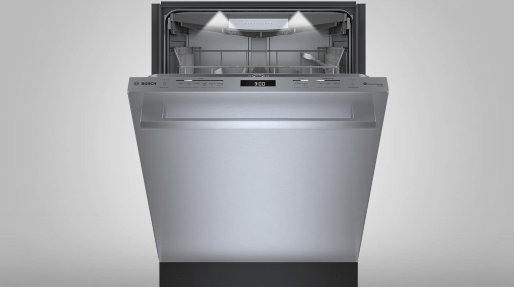 Máy rửa chén âm tủ Bosch SHX9PCM5N Benchmark®-Đèn LED chiếu sáng khoang máy