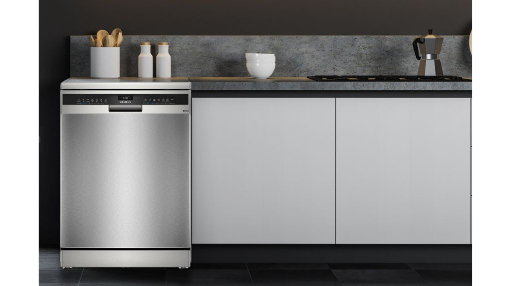 Máy rửa chén độc lập Siemens SN23EI03CE iQ300 - Thiết kế hiện đại, dễ dùng trong gia đình