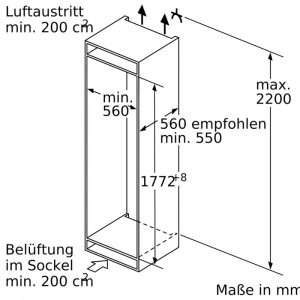 tu dong am tu siemens 212 l gi81nace0 iq500 7 Gia Dụng Đức Sài Gòn