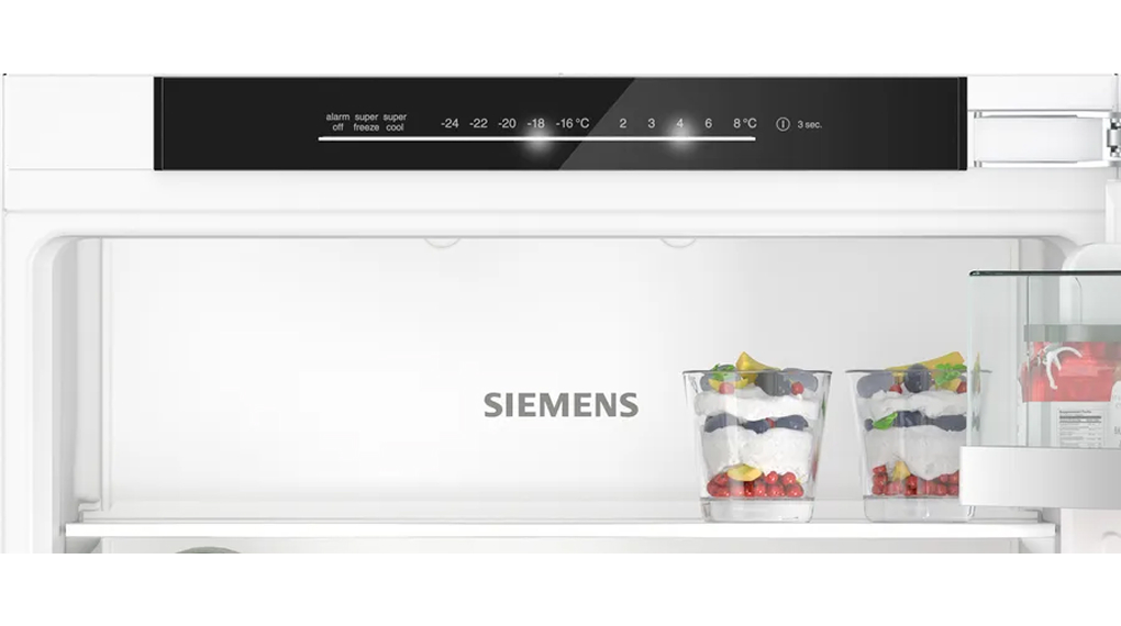 Tủ lạnh âm tủ Siemens 260 lít KI86NADD0 iQ500 - Bảng điều khiển Tủ lạnh âm tủ Siemens 260 lít KI86NADD0 iQ500