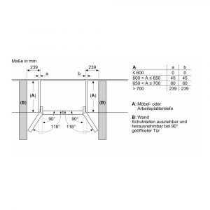 tu lanh bosch 574 lit kfd96apea series 6 14 Gia Dụng Đức Sài Gòn