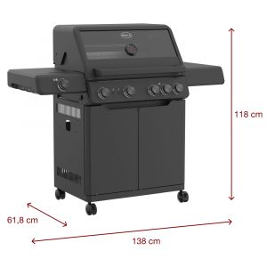 bep nuong gas rosle 251053 allflame hero 4 50mbar 21000 W 10 Gia Dụng Đức Sài Gòn
