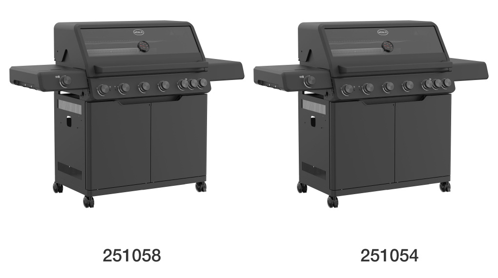 Bếp nướng gas Rösle ALLFLAME Hero 6 28000 W-Tổng quan thiết kế Bếp nướng gas Rösle ALLFLAME Hero 6 28000 W-Tổng quan thiết kế