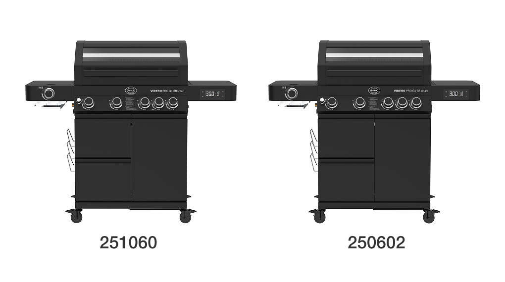 Bếp nướng gas Rösle Videro Pro G4-SB Smart Vario+ 20500 W