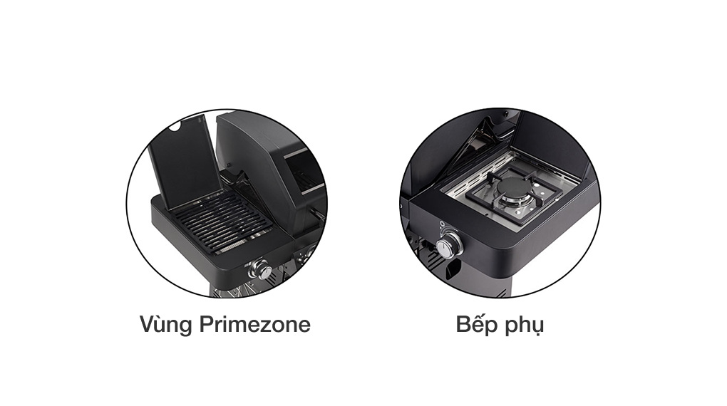 Bếp nướng gas Rösle Videro Pro G6-S Vario+ 27500 W