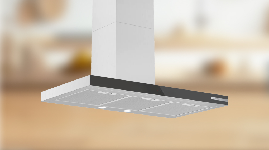 Máy hút mùi áp tường Bosch DWB97BK61T Serie 4