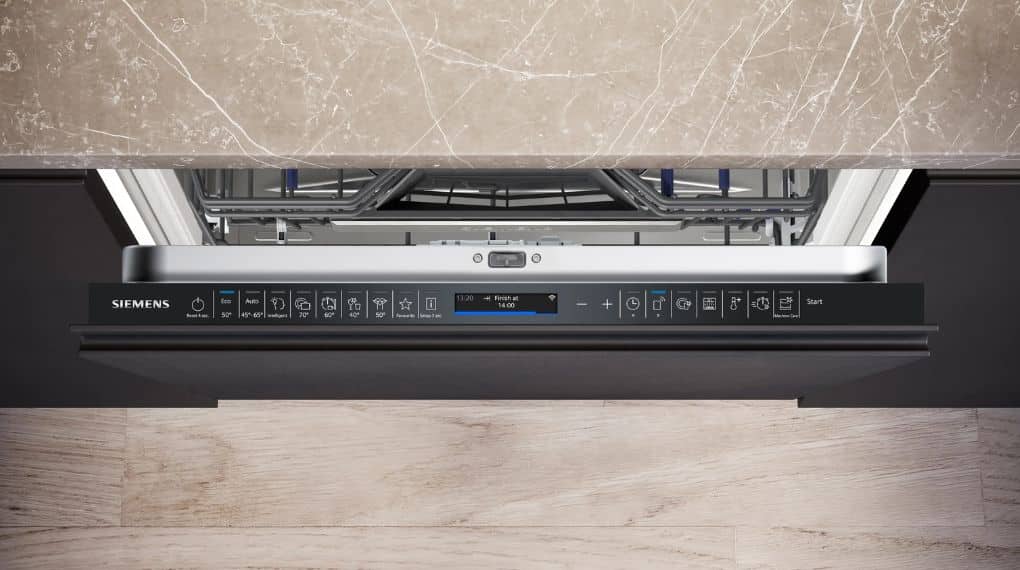 Máy rửa bát âm tủ Siemens SN87TX00CE iQ700 - Bảng điều khiển hiện đại