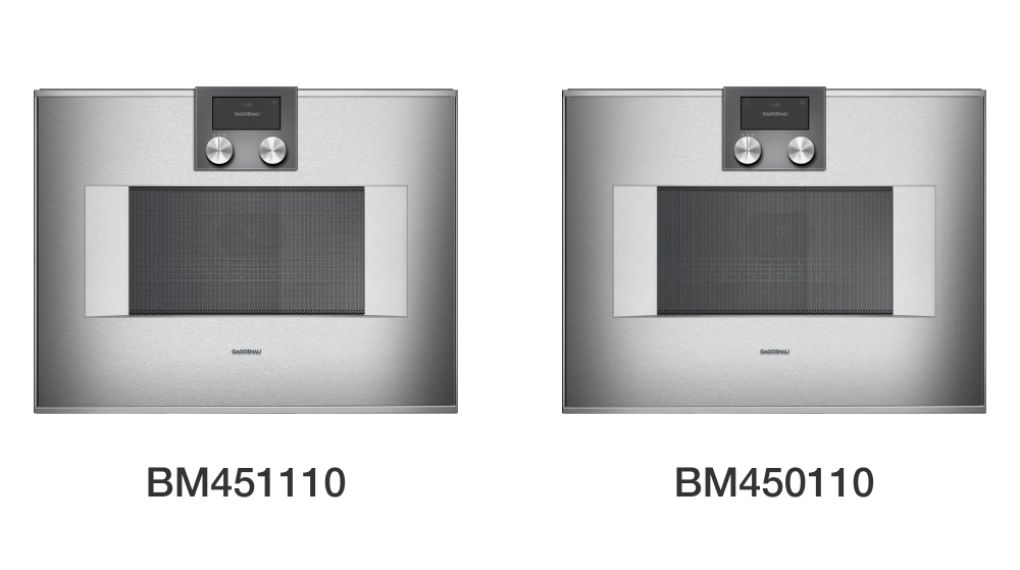 Lò nướng kèm vi sóng Gaggenau BM45 Series 400 âm tủ - tổng quan thiết kế
