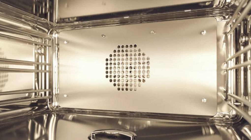 Lò nướng kèm vi sóng Gaggenau BM45 Series 400 âm tủ - khoang lò phủ chất xúc tác (Catalytic)