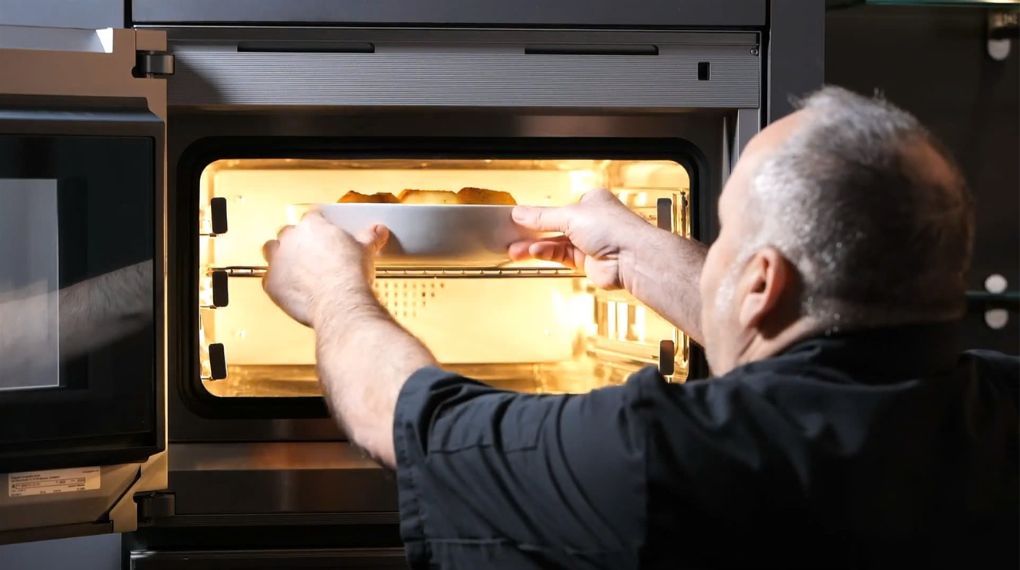 Lò nướng kèm vi sóng Gaggenau BM45 Series 400 âm tủ - tổng quan thiết kế