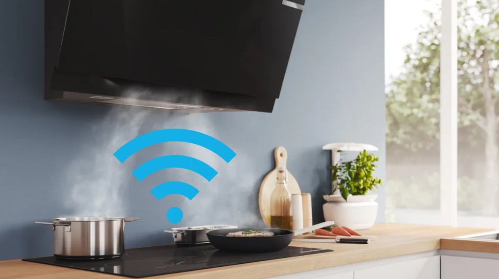 Bếp từ 4 vùng nấu Bosch PIE875HC1E Serie 6 7400 W - Điều khiển và kiểm soát từ xa Bếp từ 4 vùng nấu Bosch PIE875HC1E Serie 6 7400 W