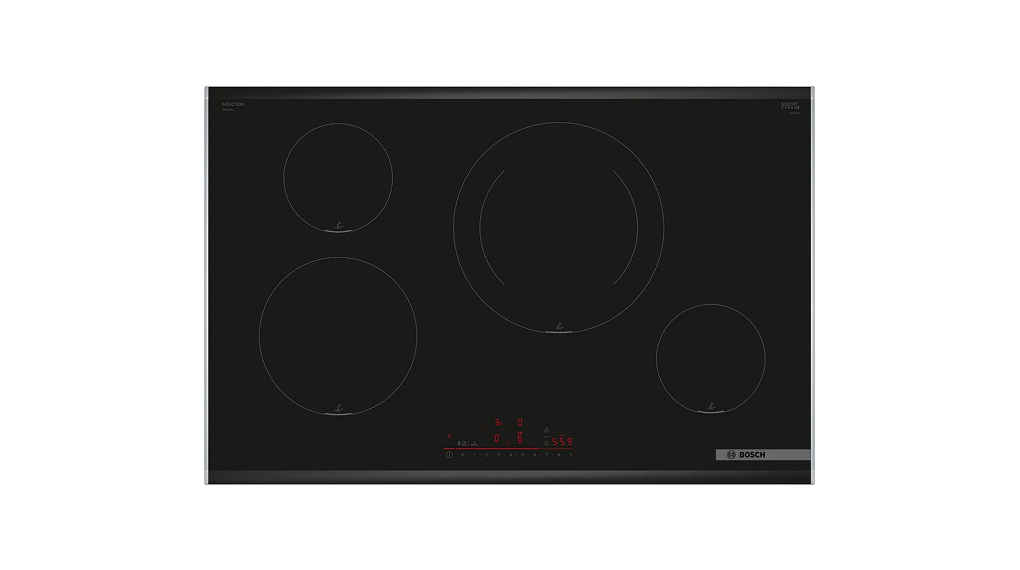 Bếp từ 4 vùng nấu Bosch PIE875HC1E Serie 6 7400 W - Sự lựa chọn tuyệt vời cho căn bếp của mọi gia đình Bếp từ 4 vùng nấu Bosch PIE875HC1E Serie 6 7400 W