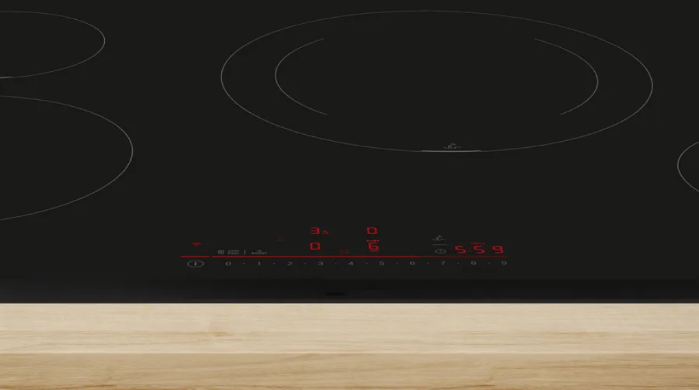 Bếp từ 4 vùng nấu Bosch PIE875HC1E Serie 6 7400 W - Bảng điều khiển cảm ứng DirectSelect+ Bếp từ 4 vùng nấu Bosch PIE875HC1E Serie 6 7400 W