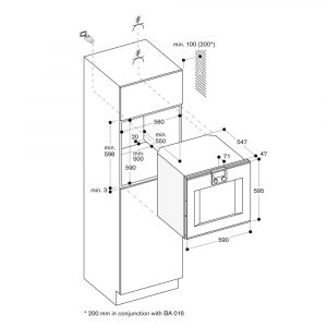Lò Nướng âm tủ Gaggenau BO450112 Serie 400