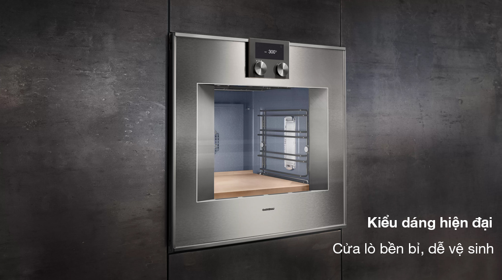 Lò Nướng âm tủ Gaggenau BO450112 Serie 400 - Tổng quan thiết kế