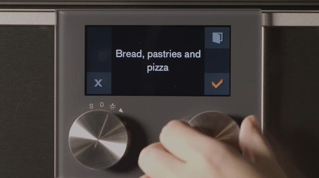 Lò Nướng âm tủ Gaggenau BO450112 Serie 400 - Bảng điều khiển cảm ứng