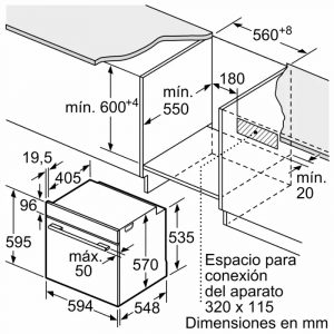 lo nuong bosch hbg536eb3 serie 6 10 Gia Dụng Đức Sài Gòn