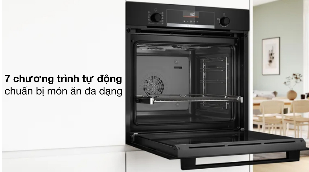 7 chương trình nướng đa dạng lo nuong bosch hbg536eb3 serie 6 7 1 Gia Dụng Đức Sài Gòn