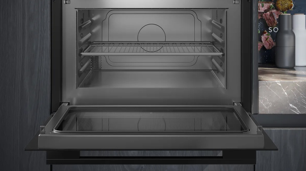 Lò vi sóng kèm nướng Siemens CE732GXB1 iQ700 âm tủ-Công suất nướng 1900 W, vi sóng 1000 W Lò vi sóng kèm nướng Siemens CE732GXB1 iQ700 âm tủ-Công suất nướng 1900 W, vi sóng 1000 W