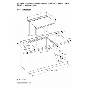 may hut mui am ban gaggenau al200180 serie 200 11 Gia Dụng Đức Sài Gòn