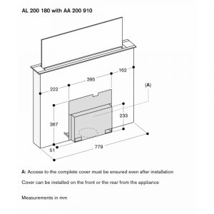may hut mui am ban gaggenau al200180 serie 200 18 Gia Dụng Đức Sài Gòn