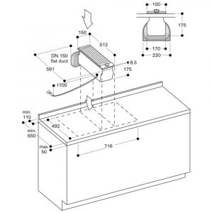 may hut mui am ban gaggenau vl200120 serie 200 13 Gia Dụng Đức Sài Gòn