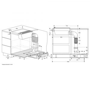 may hut mui am ban gaggenau vl200120 serie 200 25 Gia Dụng Đức Sài Gòn