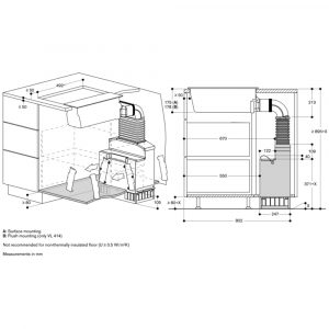 may hut mui am ban gaggenau vl414115 15 Gia Dụng Đức Sài Gòn