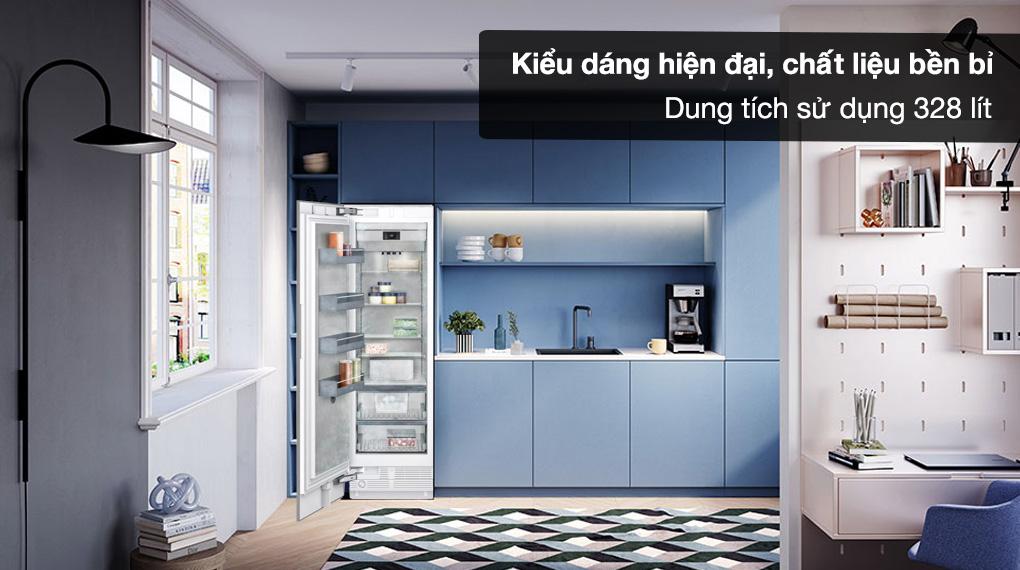 Tủ đông âm tủ Gaggenau 328 lít RF461306 Vario series 400-Tổng quan thiết kế