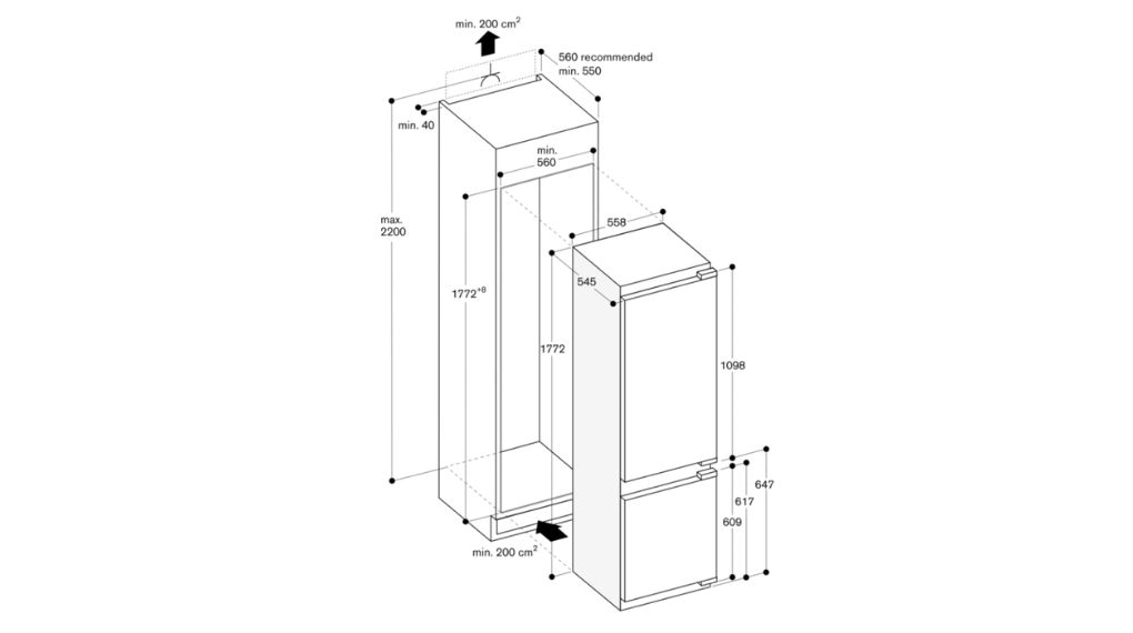 tu lanh am tu gaggenau rb282304id 271 lit series 200 2 1 Gia Dụng Đức Sài Gòn