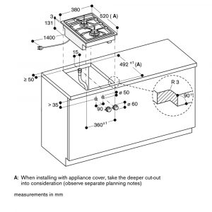 Bếp gas domino lắp âm Gaggenau VG425115F Vario Series 400 21 bep gas domino lap am gaggenau vg425115f vario series 400 19 Gia Dụng Đức Sài Gòn