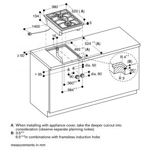 Bếp gas domino lắp âm Gaggenau VG425115F Vario Series 400 22 bep gas domino lap am gaggenau vg425115f vario series 400 20 Gia Dụng Đức Sài Gòn