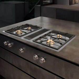 Bếp gas domino lắp âm Gaggenau VG425115F Vario Series 400 4 bep gas domino lap am gaggenau vg425115f vario series 400 4 Gia Dụng Đức Sài Gòn