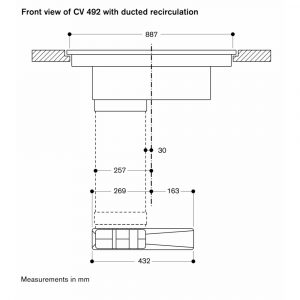 bep tu kem hut mui gaggenau cv492105 series 400 7400 w 6 Gia Dụng Đức Sài Gòn