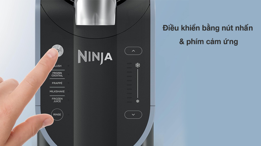 Máy làm đá tuyết Ninja FS301EU SLUSHi-Điều khiển bằng nút nhấn, cảm ứng