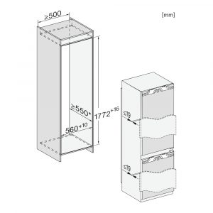 tu lanh am tu miele 244 lit kfn 7744c 125 gala 13 Gia Dụng Đức Sài Gòn