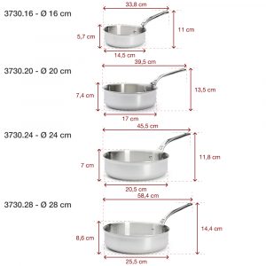 chao inox de buyer 3730 affinity 7 Gia Dụng Đức Sài Gòn