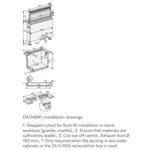 Máy hút mùi âm bàn Miele DAD 4841 Levantar 13 may hut mui am ban miele dad 4841 levantar 11 Gia Dụng Đức Sài Gòn