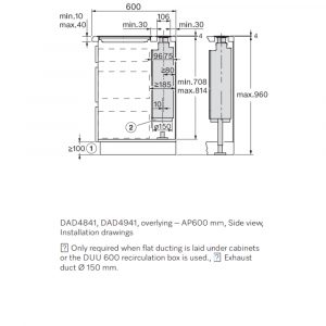 Máy hút mùi âm bàn Miele DAD 4841 Levantar 22 may hut mui am ban miele dad 4841 levantar 20 Gia Dụng Đức Sài Gòn