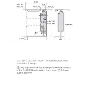 Máy hút mùi âm bàn Miele DAD 4841 Levantar 23 may hut mui am ban miele dad 4841 levantar 21 Gia Dụng Đức Sài Gòn