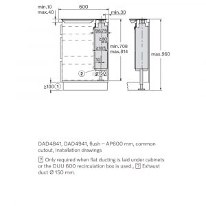 Máy hút mùi âm bàn Miele DAD 4841 Levantar 25 may hut mui am ban miele dad 4841 levantar 23 Gia Dụng Đức Sài Gòn